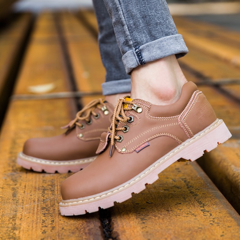 Giày Boot Nam Cổ Ngắn Thời Trang Hàn Quốc | BigBuy360 - bigbuy360.vn