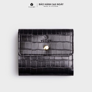 Ví mini nữ dập vân da cá sấu Yuumy YV77
