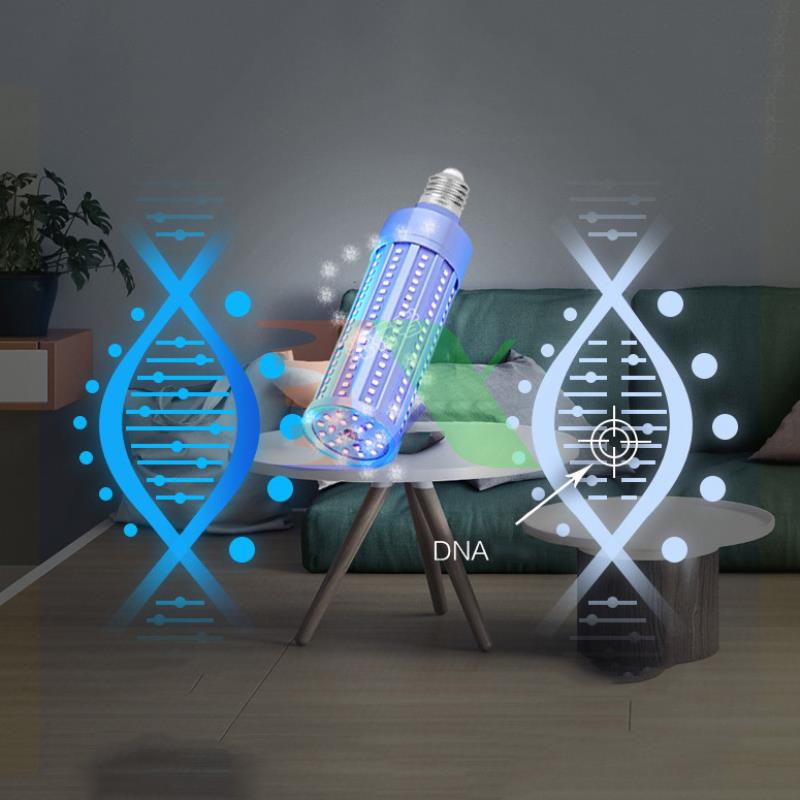 Đèn led sát khuẩn E27.65R, Điểu khiển từ xa, Đèn cực tím UV-A diệt khuẩn virut không khí 65W