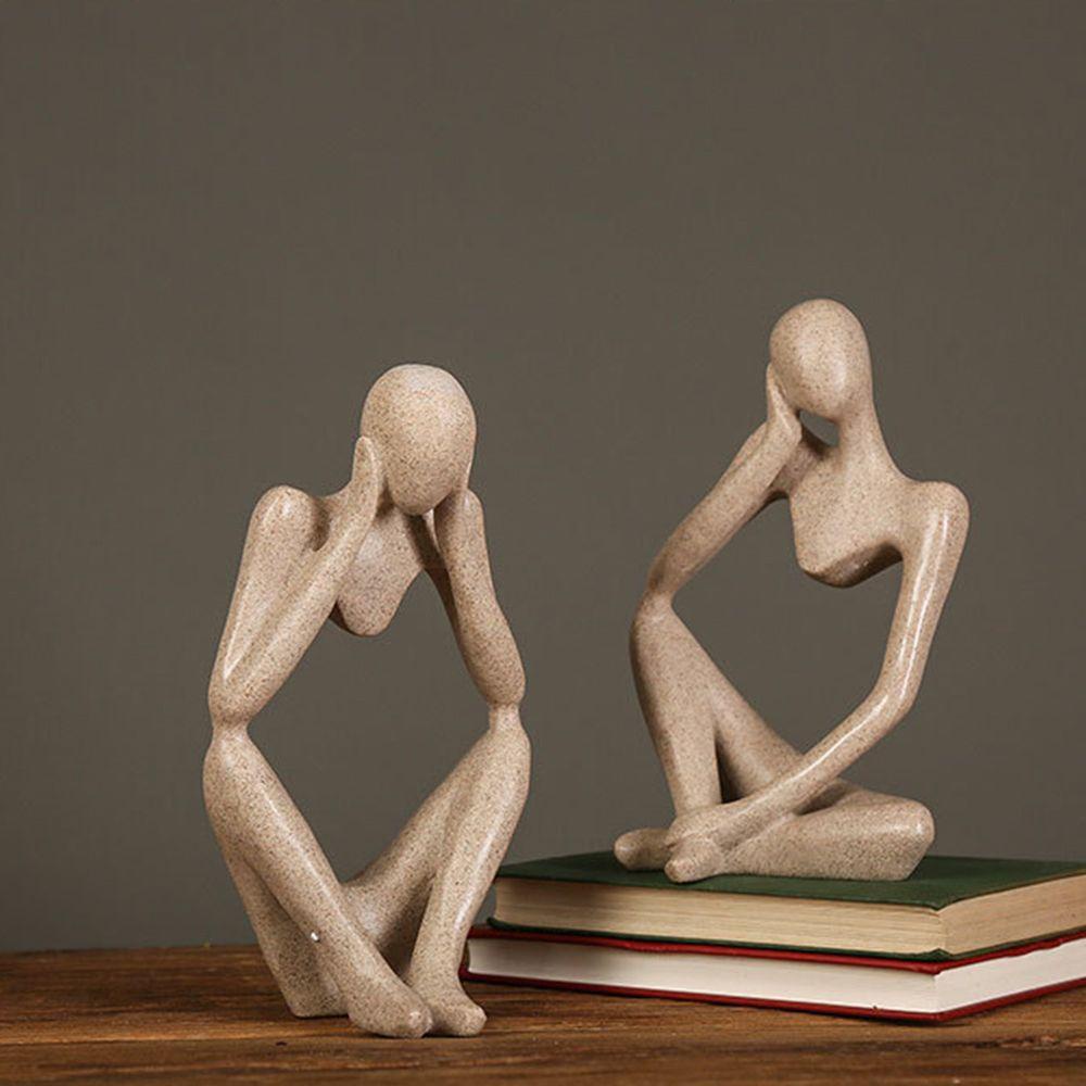 SUSANS Tượng Điêu Khắc Thủ Công Nghệ Thuật Hiện Đại Bằng Nhựa Resin