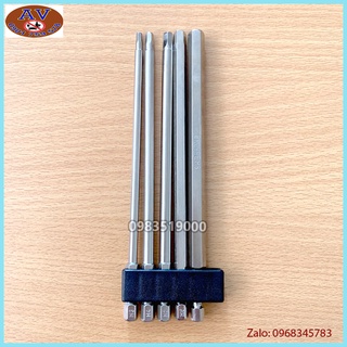 Bộ 5 đầu lục giác dài 150mm dành cho khoan, máy bắn vít hãng BROPPE