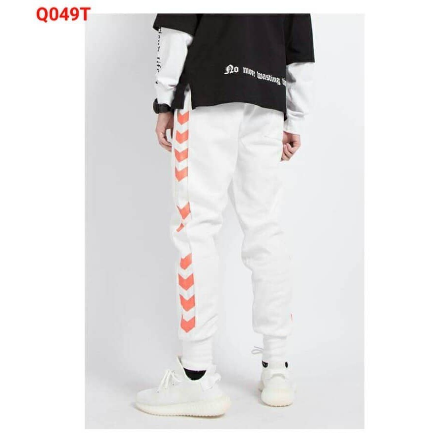Quần jogger thể thao sọc mũi tên