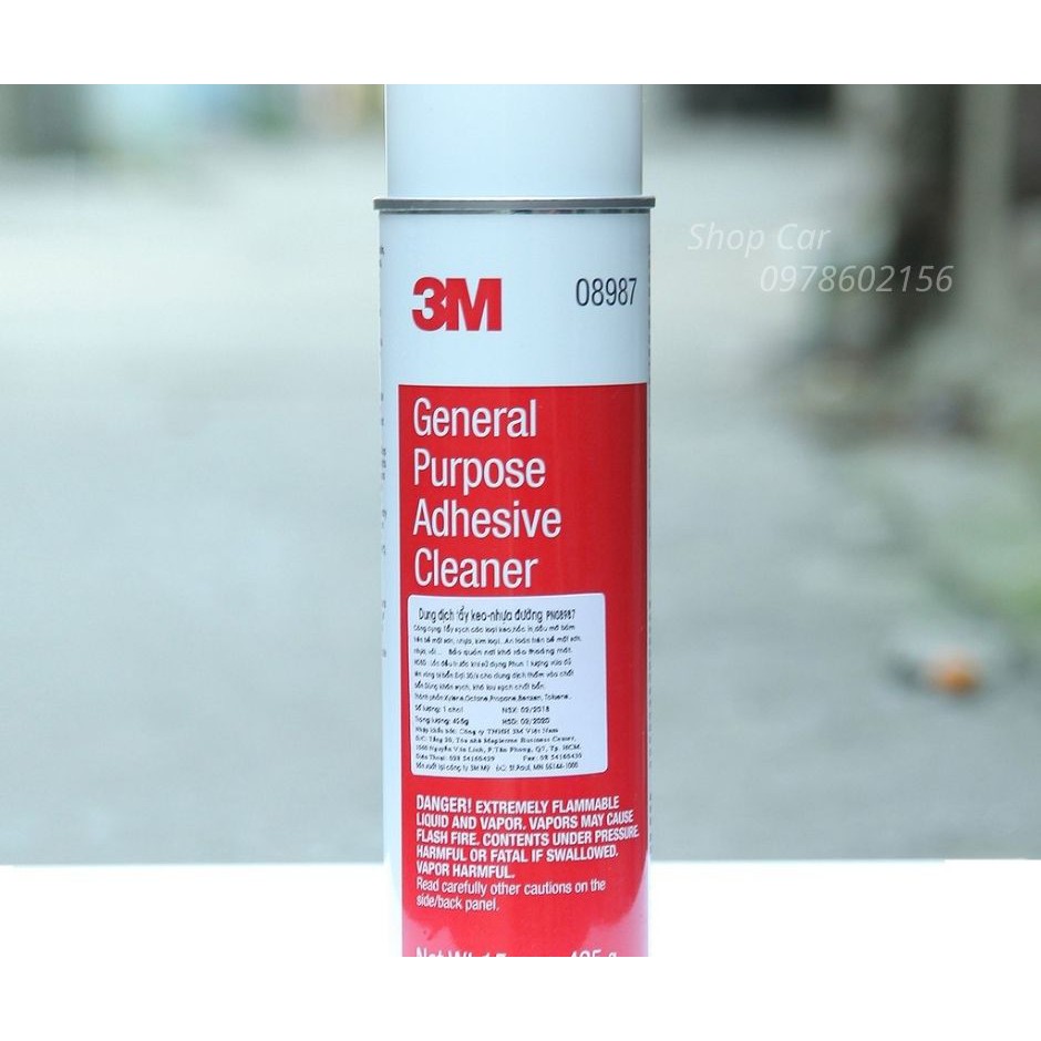 Tẩy Keo, Tẩy Nhựa Đường 3M General Purpose Adhesive Cleaner