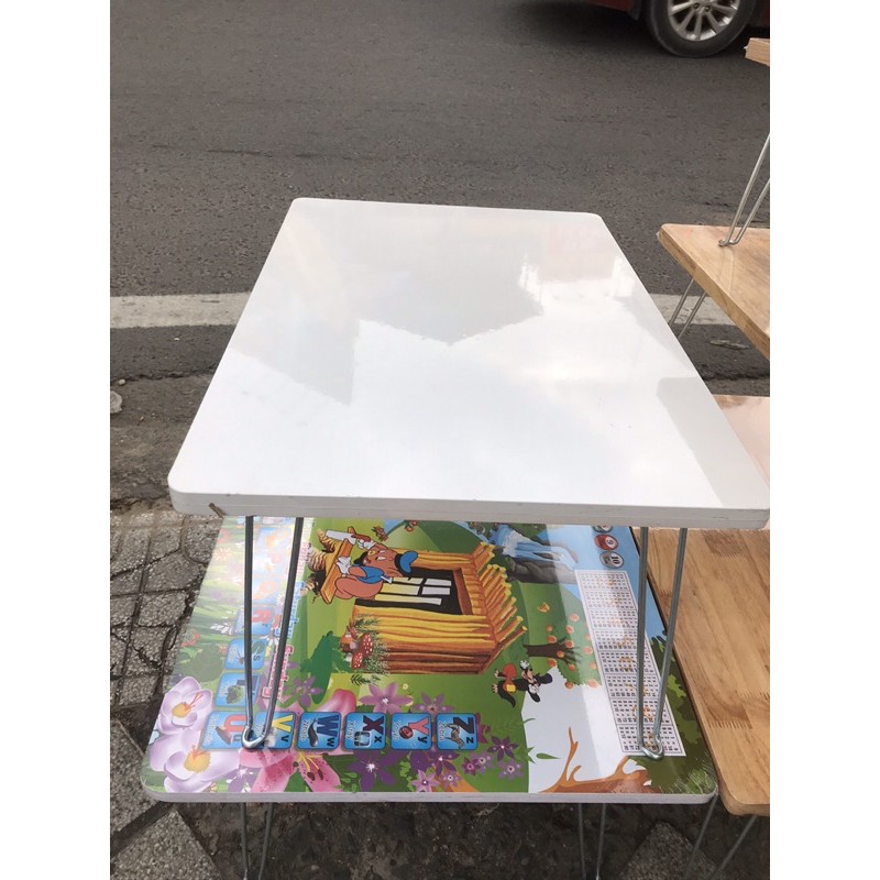 BÀN XẾP HỌC SINH VÂN GỖ  40*60