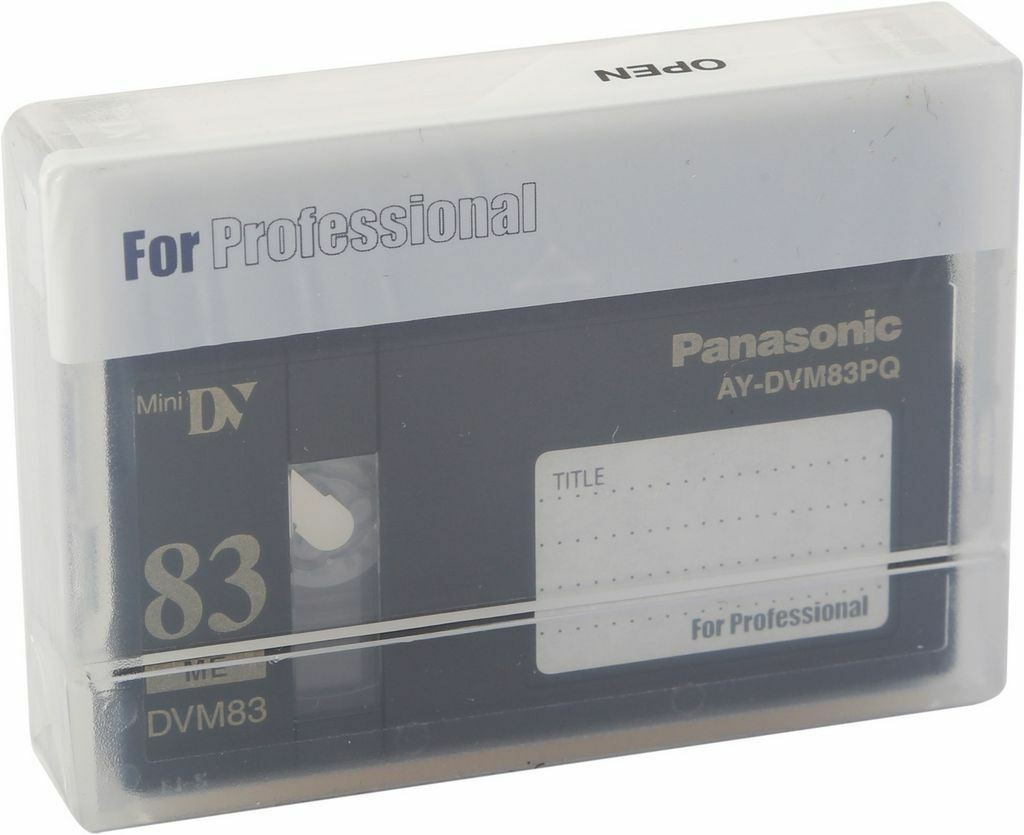 Băng Quay 6 Panasonic Cho Máy Dòng DV Handycam 83 Phút Ay-Dvm83pq