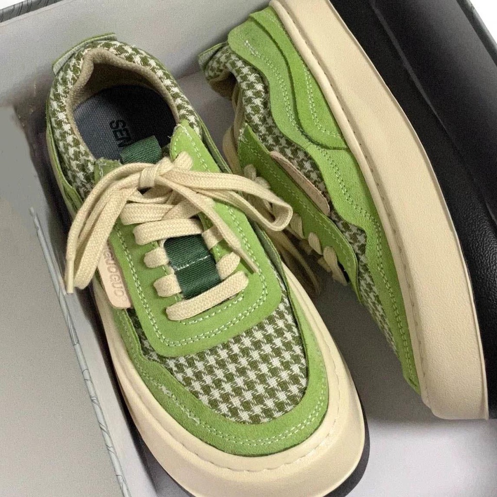 Giày thể thao hở ngón đế dày thời trang thu đông phong cách mới 2021 dành cho bạn nữ