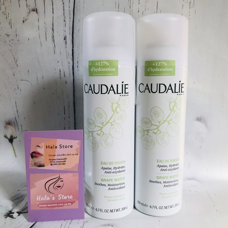 Caudalie ✨ Xịt khoáng nước nho Water Spray 200ml