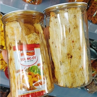 Khô cá thiều miếng lớn 200g - cá thiều tẩm gia vị, ăn là mê