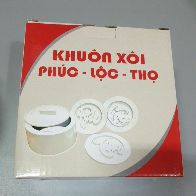 Bộ Khuôn Xôi Phúc-Lộc-Thọ