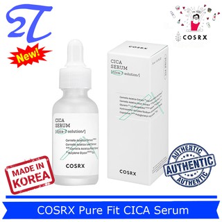 Serum làm dịu, phục hồi da mụn Rau Má Cosrx Pure Fit Cica Serum 30ml