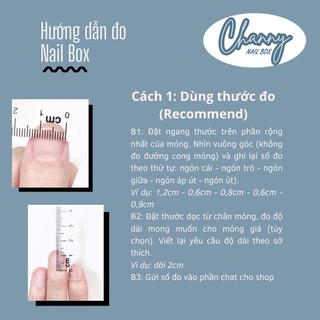 Nail box móng úp thiết kế cá tính N10 (Như video)
