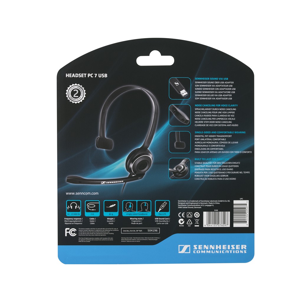 Tai nghe EPOS Sennheiser PC 7 USB