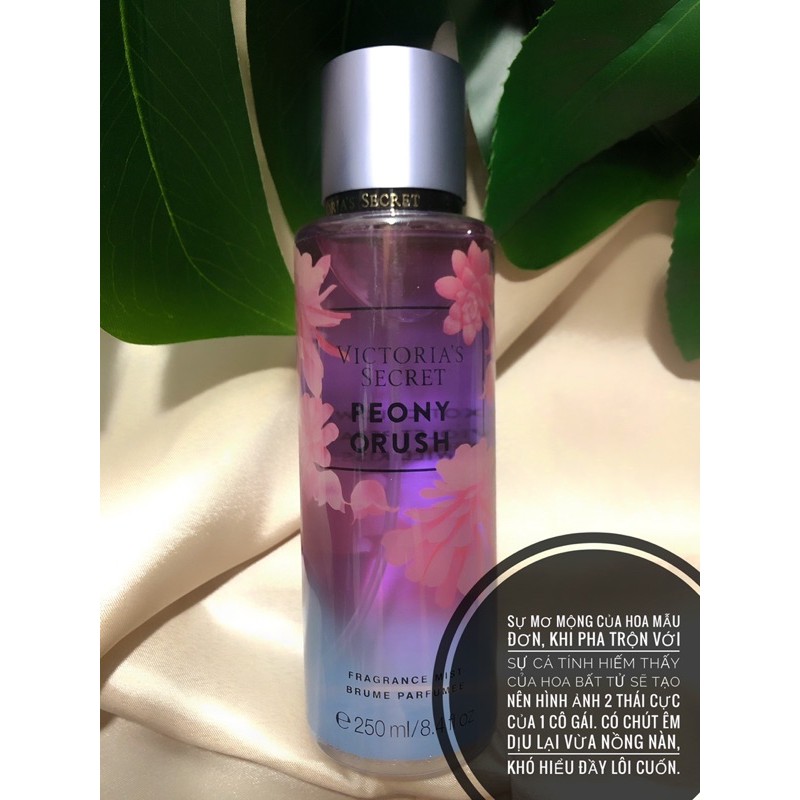Xịt thơm toàn thân victoria’s secret peony crush 250ml