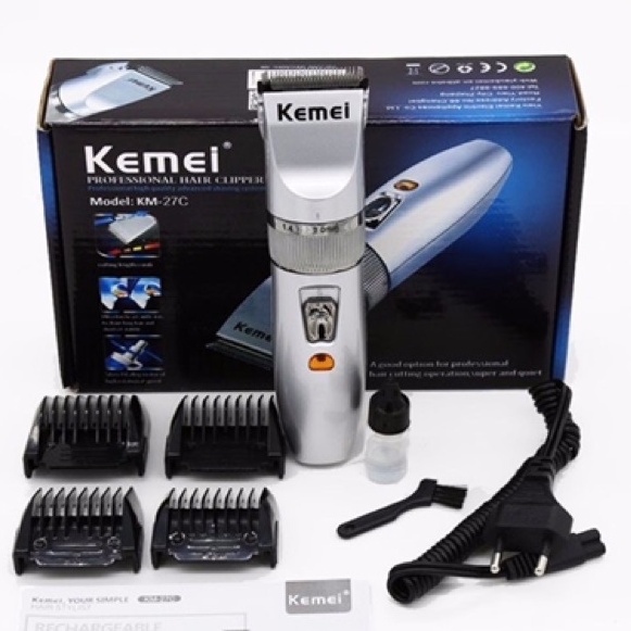 Tông đơ cắt tóc gia đình KEMEI - 27C đẹp - dễ sử dụng