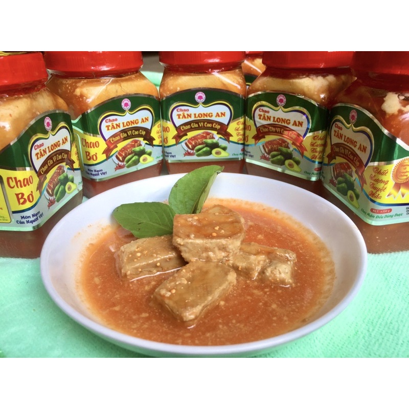 Chao siêu béo vị bơ - Chao Tân Long An hũ 175g-350g-750g