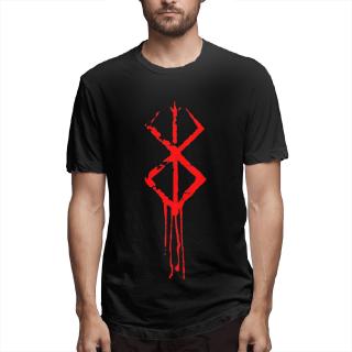 Áo Thun 100 Cotton In Hình Berserk Thương Hiệu Sacrifice Thời Trang Cho Nam