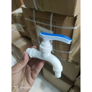 Combo 10 vòi nhựa ABS tay xanh - Ren Ngoài 21
