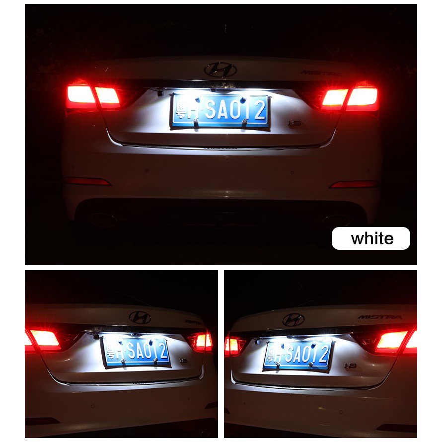 Bóng Đèn LED T10 W5W 194 Chipets Cho Xe Hơi