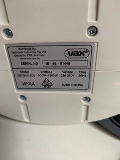 Máy xịt hơi nước nóng vax