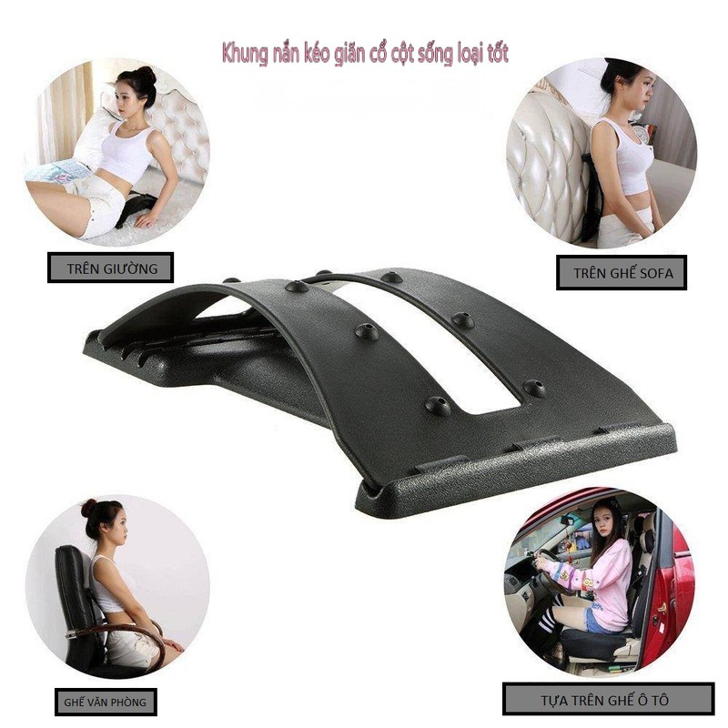 [XẢ KHO] Khung nắn chỉnh và kéo giãn cột sống lưng E04. Hàng mất vỏ hộp [Halongsky]