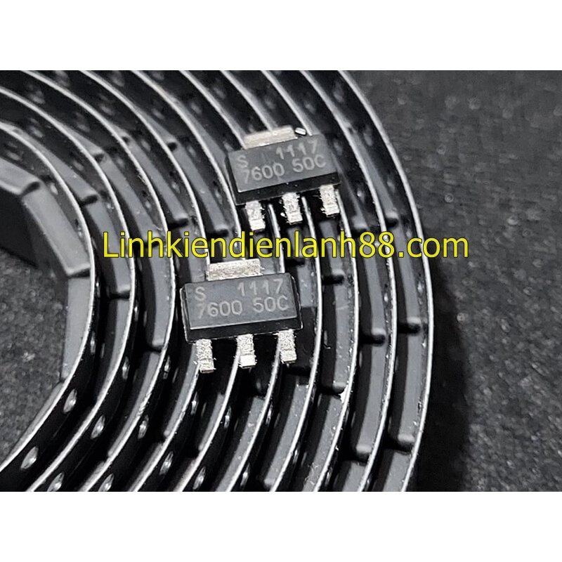 (10 con) S1117-5.0V AMS1117 1117 Dán, Mới, Chính Hãng 100%.