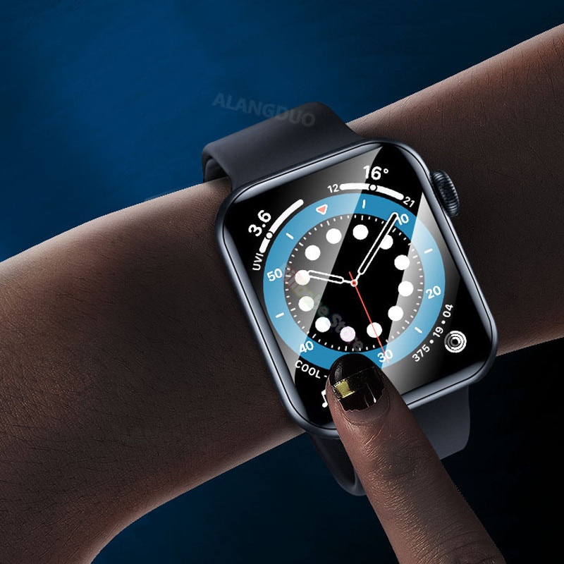 Kính Cường Lực Hydrogel Mềm Bảo Vệ Màn Hình Cho apple Watch 7 41/45/38/42/40/44mm iwatch 7/6/5/4/3/2/1