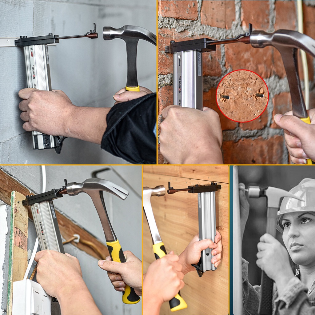 Súng bắn đinh thép ST18 / ST18B thích hợp cho việc đóng đinh bê tông, thi công cơ điện, dụng cụ đóng đinh tường