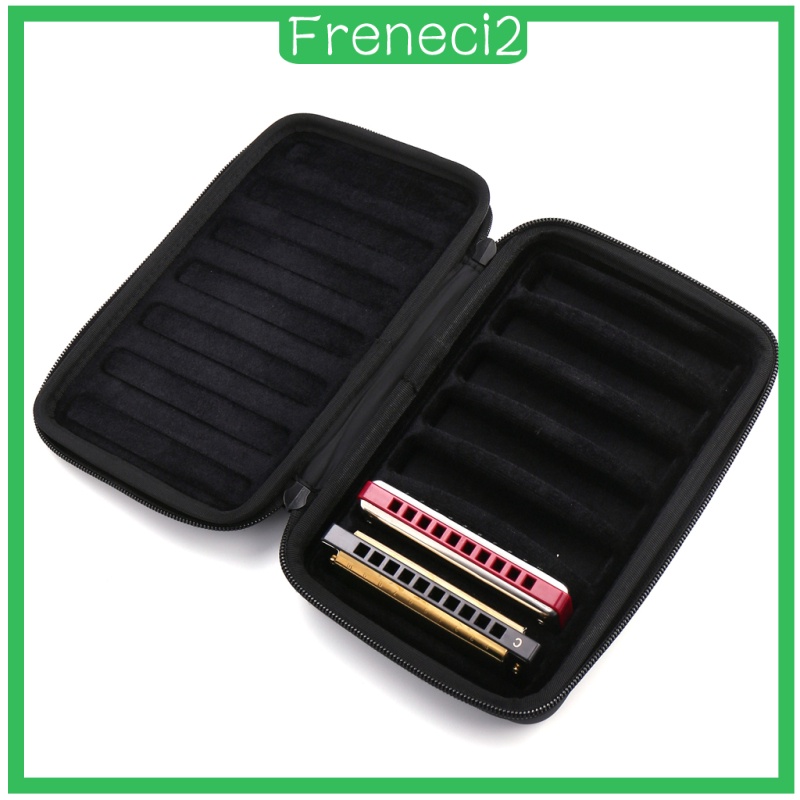 Túi Đựng Kèn Harmonicas 10 Lỗ Freneci2 Cho 7 Harmonicas