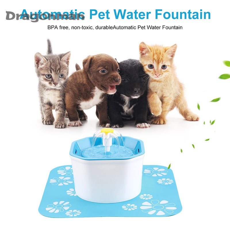 Pet Drinking Water Fountain Automatic Water Dispenser Filter for Cat Dog