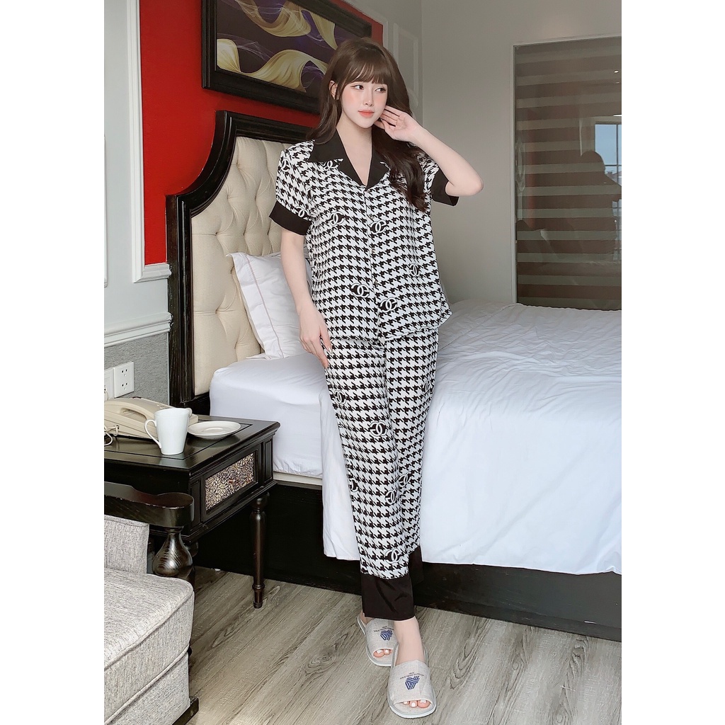 Mango cổ sơ mi, tay bồng quần dài | BigBuy360 - bigbuy360.vn