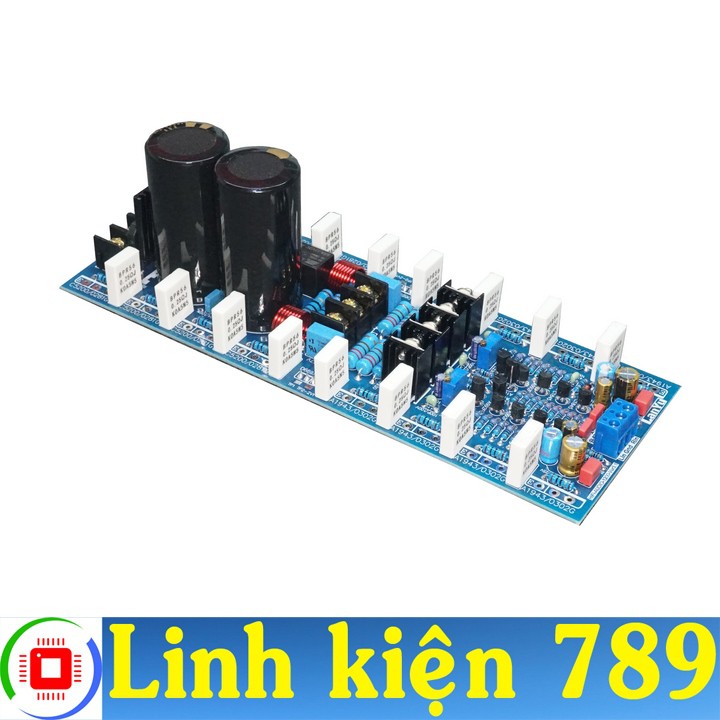 Main mạch khuếch đại 16 sò 2 kênh có tụ lọc nguồn - Linh Kiện 789