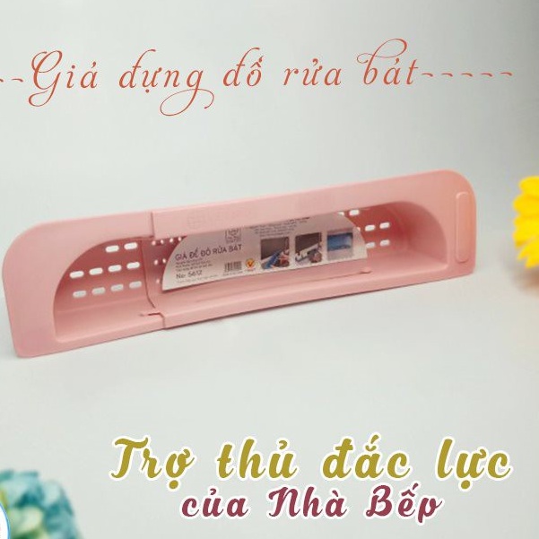Kệ Để Gác Bồn Rửa Chén Bát Gấp Gọn Xếp Gọn Tiện Lợi ( kệ không que)