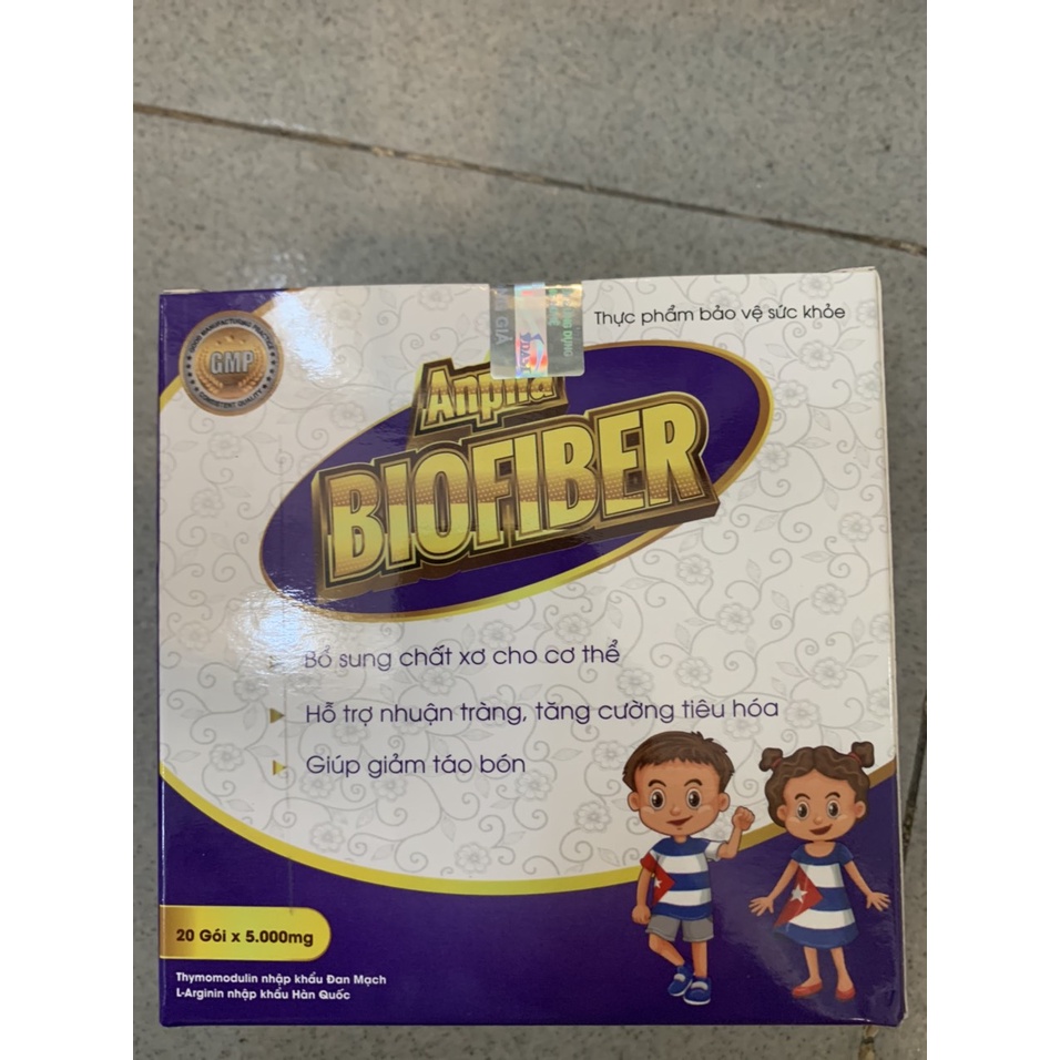 ANPHA BIOFIBER – Hỗ trợ nhuận tràng, giảm táo bón (Viện hàn lâm KH và CN Việt Nam)