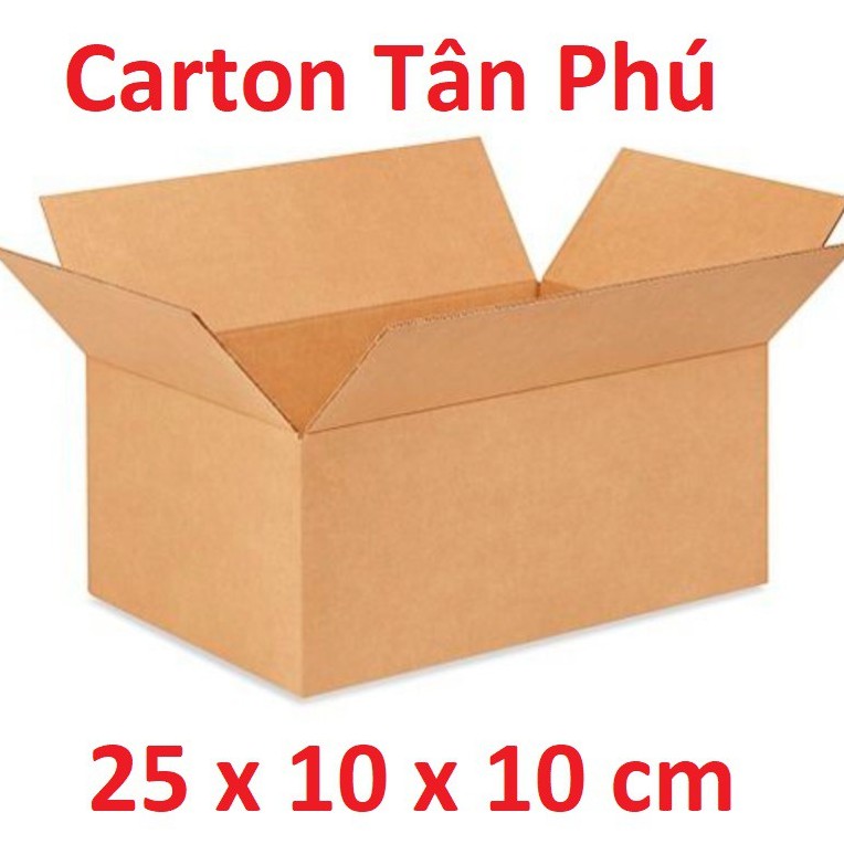 25x10x10 cm - 1 hộp carton đóng hàng