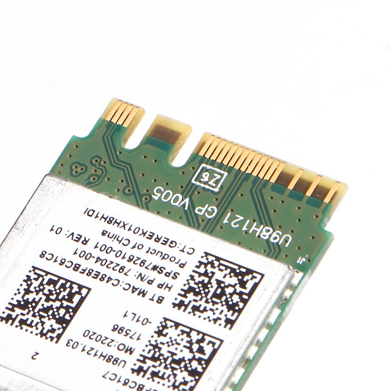 Thẻ mạng wifi không dây mini giao diện NGFF RTL8723BE 792204-001 cho HP DELL Asus