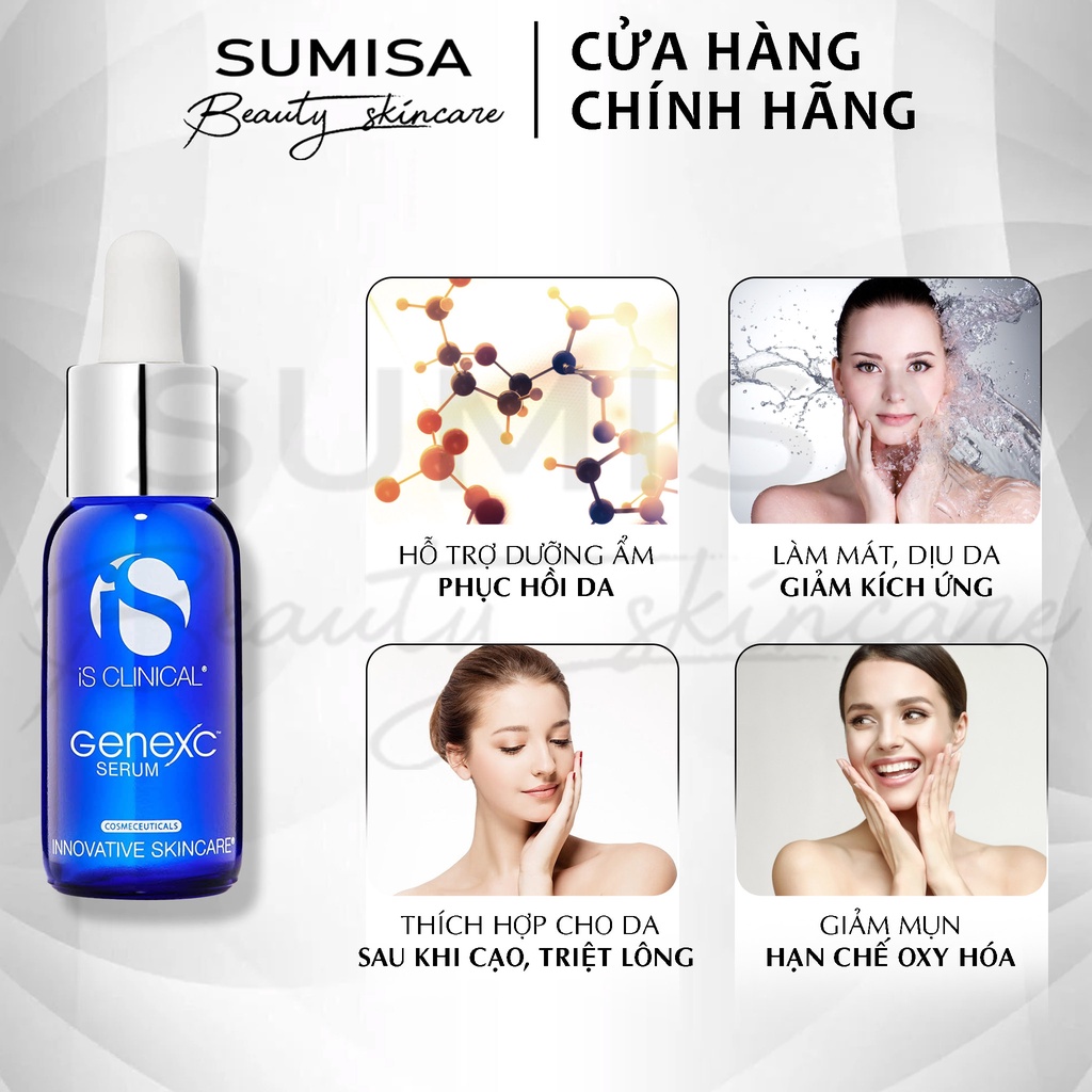 IS Clinical Genexc Serum - Tinh chất hỗ trợ dưỡng trắng trẻ hóa làn da 30ml