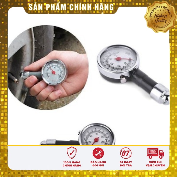 Đồng hồ đo áp suất lốp oto xe máy