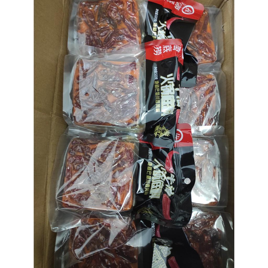 500gr- Cốt lẩu Haidilao nhiều vị/ Cốt lẩu Tứ Xuyên/ Sichuan Mala Hot Pot/ HaiDiLao Hot Pot