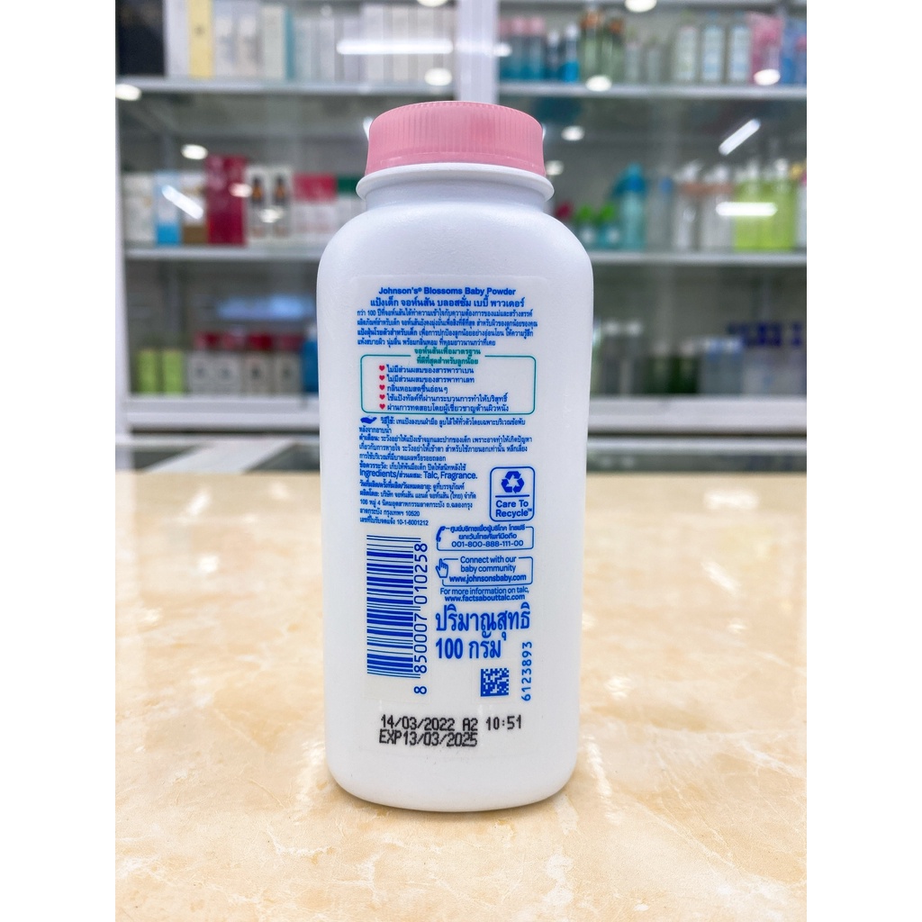 Phấn Thơm Hương Hoa Johnson Baby Blossom 100G~180G Chính Hãng Công Ty