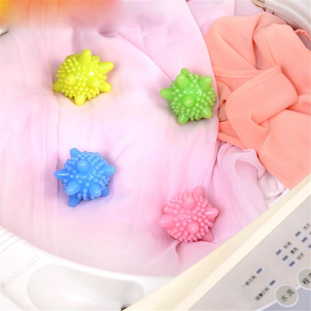 Set 6 Bóng Giặt Làm Mềm Vải Chống Nhăn