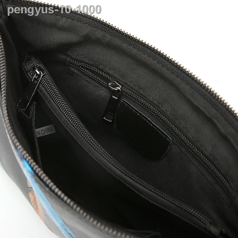 ○♕Túi cầm tay họa tiết lông vũ xinh xắn hợp thời trang cho nam nữ | BigBuy360 - bigbuy360.vn