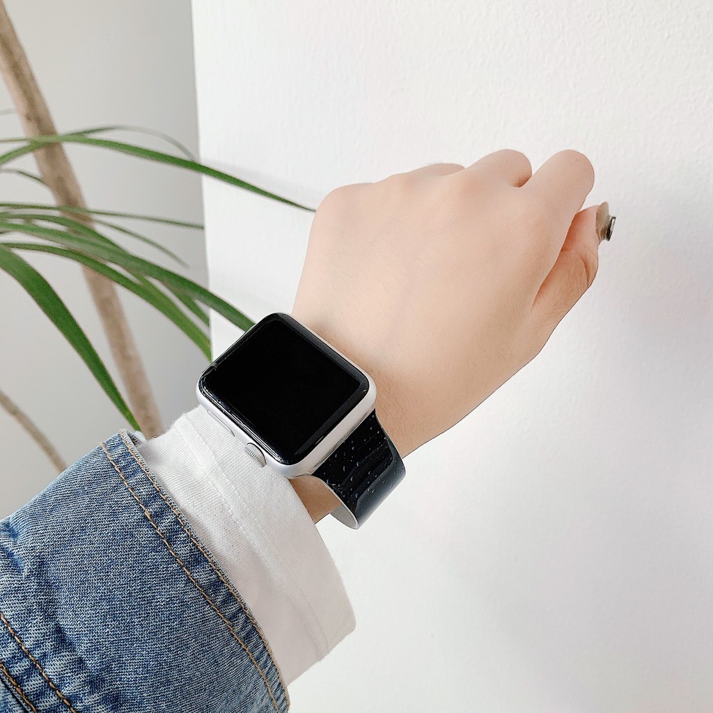 Màu Sắc Dây Đeo Đồng Hồ Apple Watch In Hình Giọt Nước Nhiều Màu