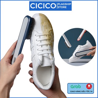 Bàn chải đánh giày H987 dụng cụ làm sạch giày dép nhỏ gọn tiện lợi