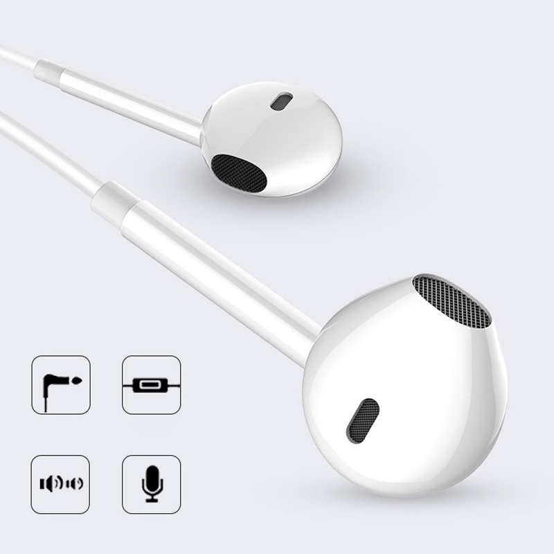 Tai Nghe Nhét Tai Jack 3.5mm Âm Thanh Siêu Trầm Cho Samsung Huawei Iphone Jp7 | BigBuy360 - bigbuy360.vn