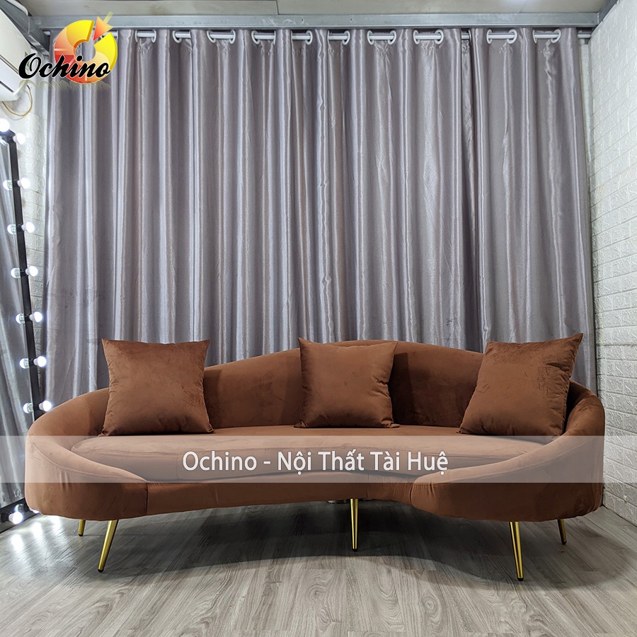 Ghế Sofa Phòng Khách Có Tựa Lưng Phong Cách Bắc Âu Hiện Dại Dài 1M8 ( Đủ Màu)