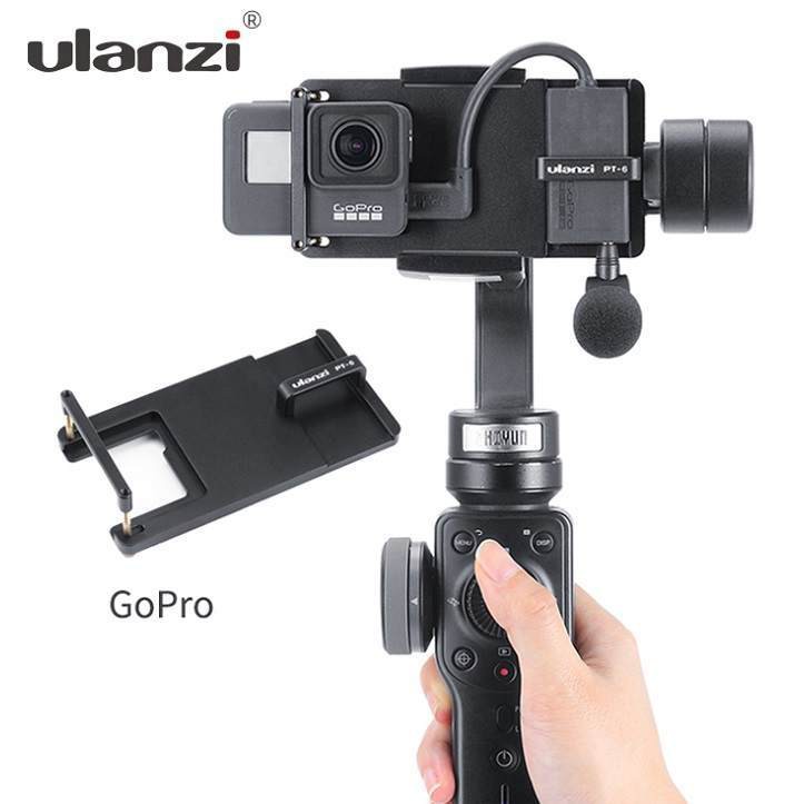 Ngàm Ulanzi PT-6 gắn GoPro lên gimbal