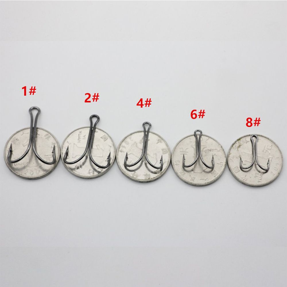 Mồi câu cá bằng thép không gỉ size 1 2 4 6 8