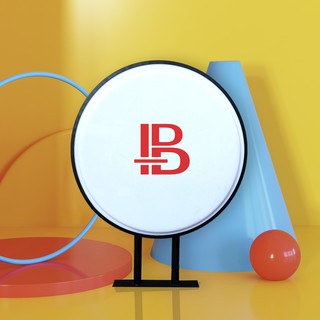 [MIỄN PHÍ THIẾT KẾ & IN DÁN] Hộp đèn quảng cáo mica hút nổi - Tròn