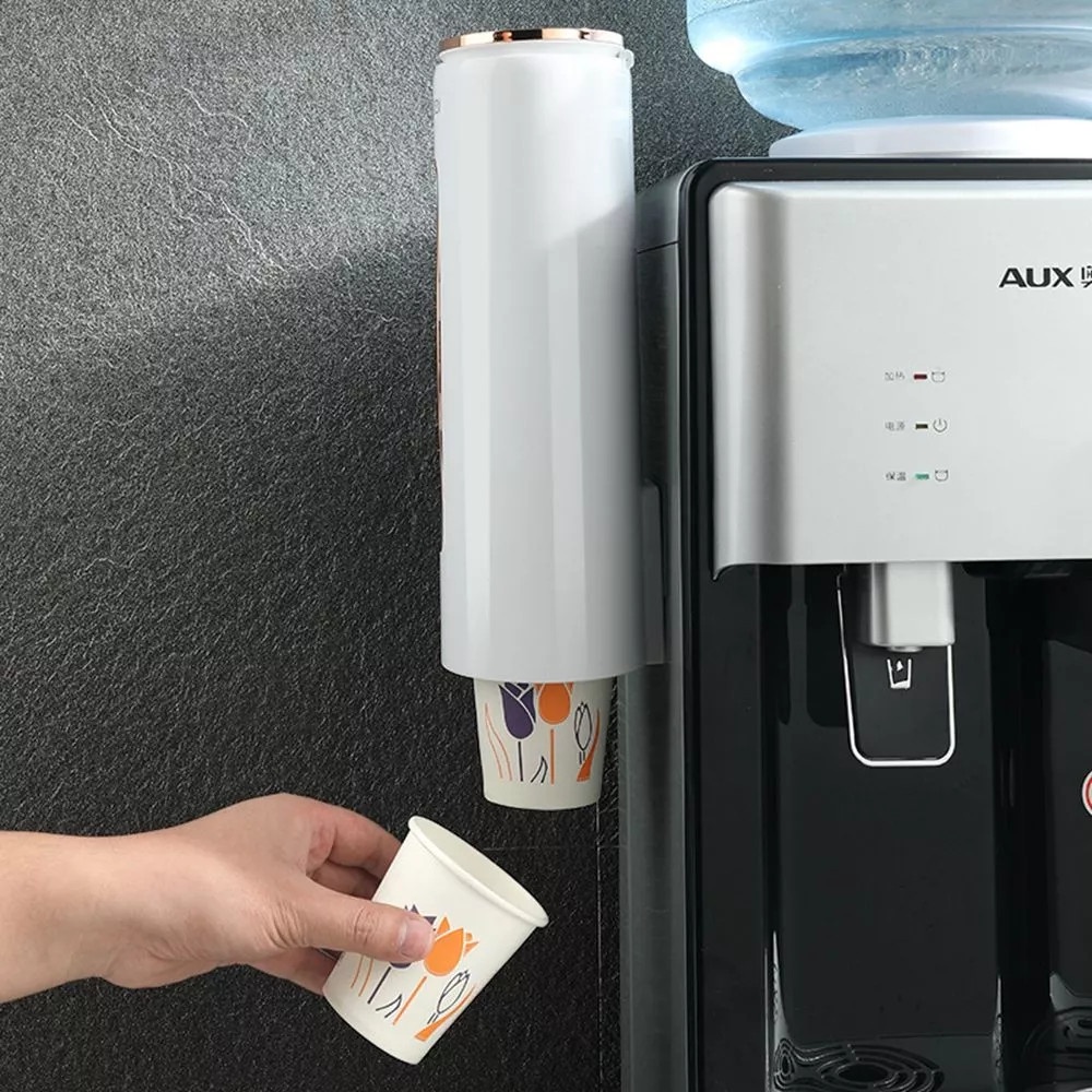 HỘP ĐƠN TREO TƯỜNG DÒNG CAO CẤP ĐỰNG LY GIẤY CÓ NẮP ĐẬY TIỆN LỢI - GIÁ ĐỠ CỐC CAO CẤP RÚT TỰ ĐỘNG - YUSHEN - HTT051