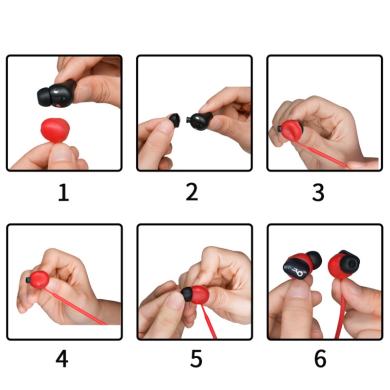 Shas Dây Cáp Silicon Mềm Mại Nhiều Màu Sắc Cho Tai Nghe beats studio Buds
